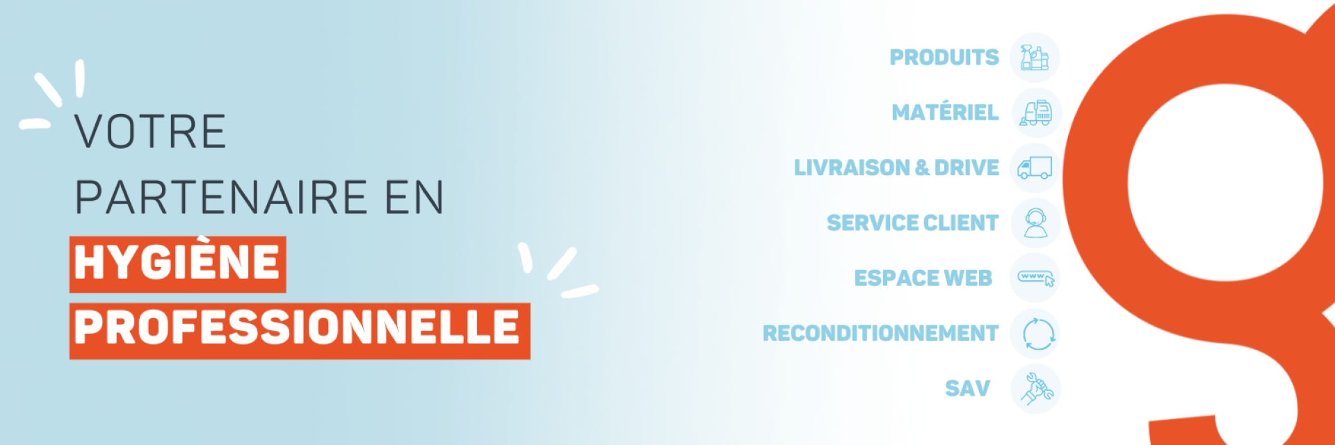 IGUAL VOTRE PARTENAIRE EN HYGIENE PROFESSIONNELLE